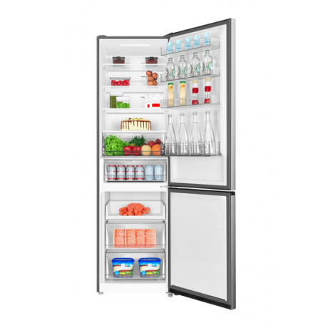 TCL RP456BLE0EE Ψυγειοκταψύκτης No Frost 201cm Inox